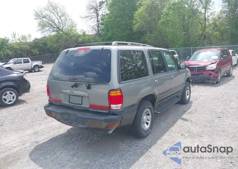 1999 Mercury Mountaineer from USA, damaged, VIN 4M2ZU54E5XUJ25507